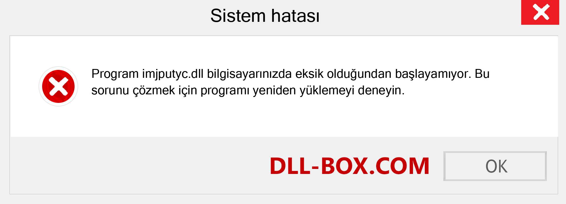 imjputyc.dll dosyası eksik mi? Windows 7, 8, 10 için İndirin - Windows'ta imjputyc dll Eksik Hatasını Düzeltin, fotoğraflar, resimler